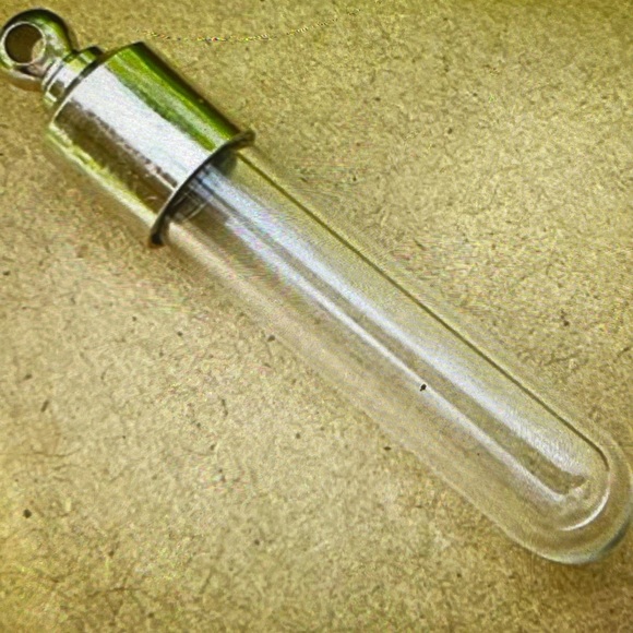 Jewelry - Glass Vial Screw Cap